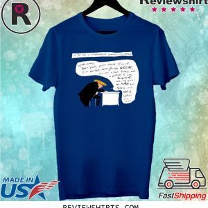 On The Eve Of Impeachment Donald Trump Writes Nancy Pelosi T-Shirt