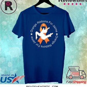 Orange Ribbons For Jaime Tee Shirt