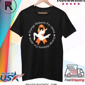 Orange Ribbons For Jaime Tee Shirt