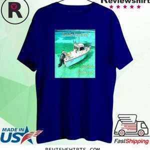 Out On The Reef Crooked Pilothouse Boat T-Shirts