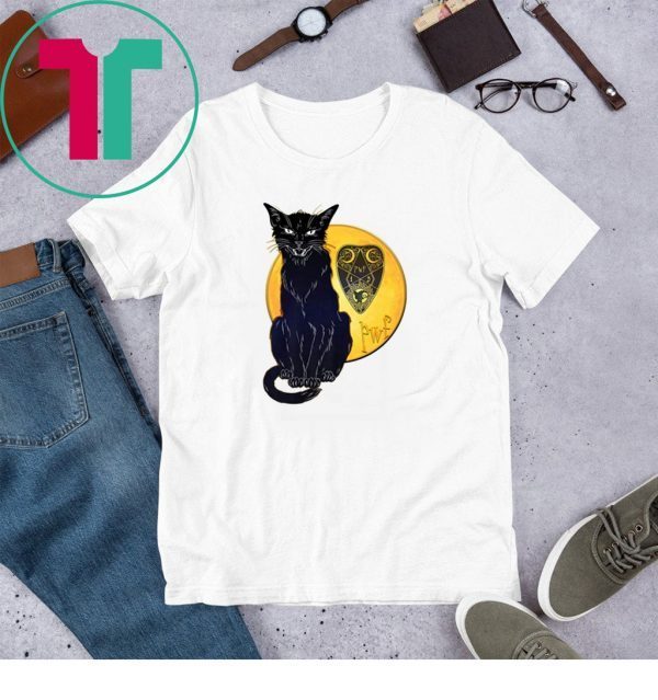 Paranormal Women's Fiction Cat and Moon 2020 TShirt