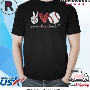 Peace Love Baseball 2020 TShirt