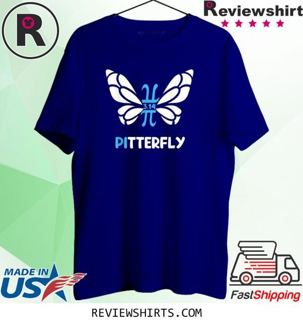 Pi Day Butterfly Pi Day Gifts Math Teacher Student Tee Shirt