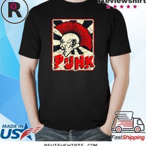 Punk Rock Skull Skeleton Rocker Vintage TShirt