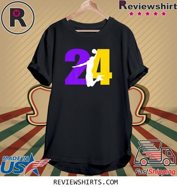 RIP KOBE Player Number 24 Basketball Legend 24 Me 2020 T-Shirt