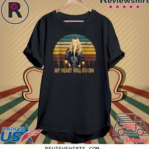 Retro Celine Dion Legends Live Forever Funny Musician Shirt