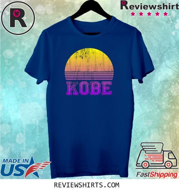 Rip Kobe Sunset Japan Vacation Vintage Retro T-Shirt