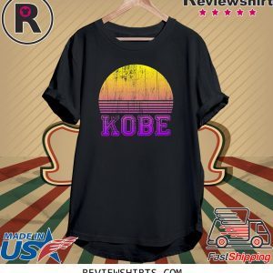 Rip Kobe Sunset Japan Vacation Vintage Retro T-Shirt