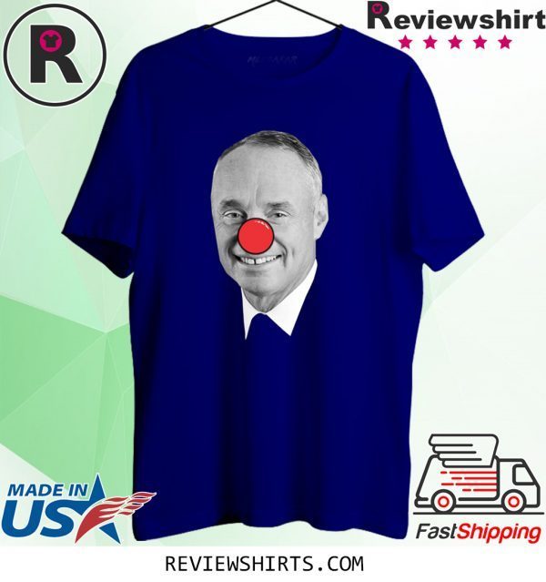 Rob Manfred Clown Tee Shirt