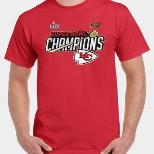 Mens Super Bowl LIV Champions Kansas City Chiefs Shirts