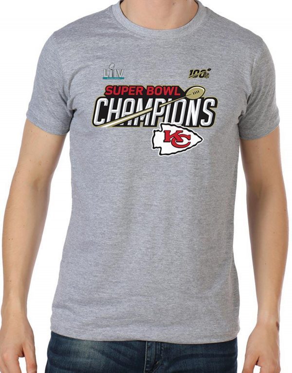 Mens Super Bowl LIV Champions Kansas City Chiefs Shirts