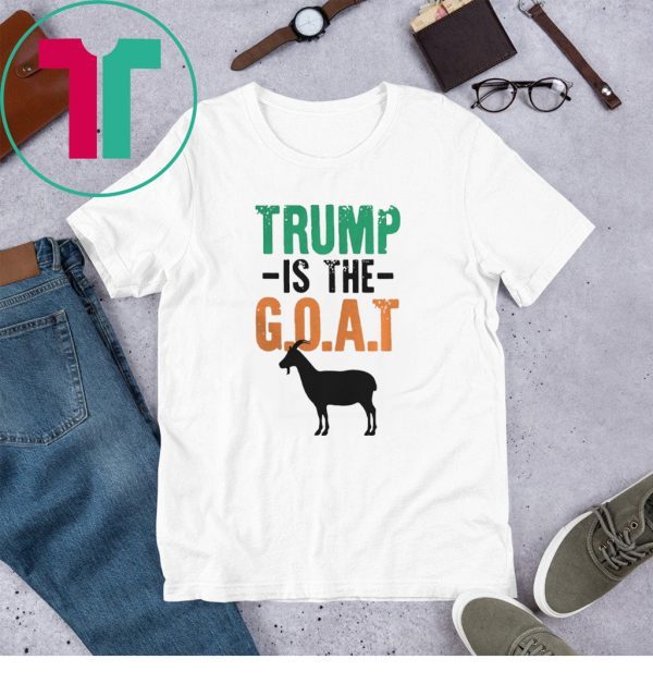 DONALD TRUMP IS THE GOAT 2020 SHIRT