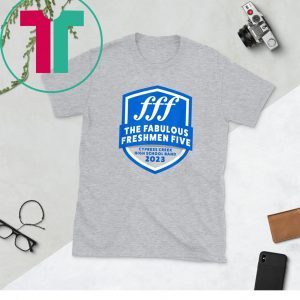 The Fabulous Freshman Five Class of 2023 Band Tee Shirt