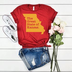 The Great State Of Kansas Women’s Tee Shirt