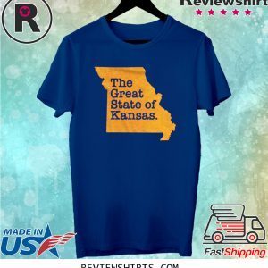 The Great State Of Kansas Tee Shirt