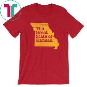 The Great State Of Kansas Tee Shirt