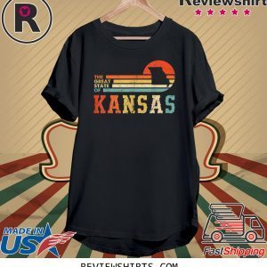 Vintage The Great State of Kansas Missouri Tee Shirt