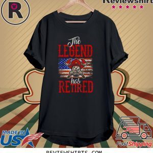 The Legend Has Retired Firefighter Fireman Unisex TShirt