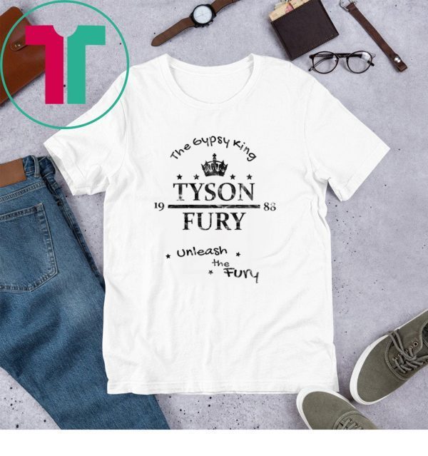 Tyson Fury The Gypsy King Unleash the Fury 2020 TShirt