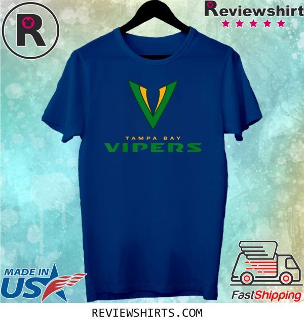 Vintage Tampa Bay Season 2020 Vipers Tee Shirt