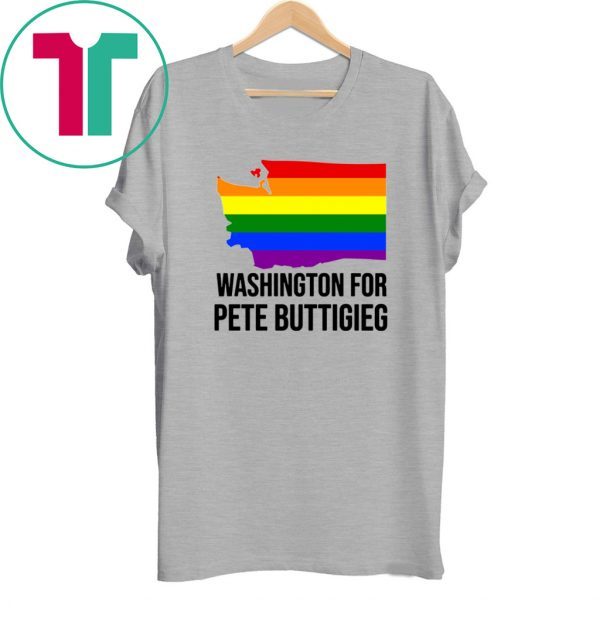 Washington for Pete Buttigieg LGBT Vote 2020 Tee Shirt
