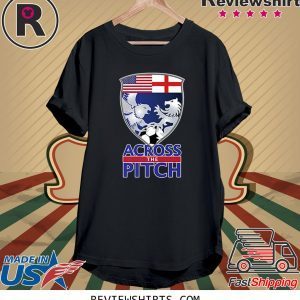 ACROSS THE PITCH SOCCER PODCAST 2020 T-SHIRT