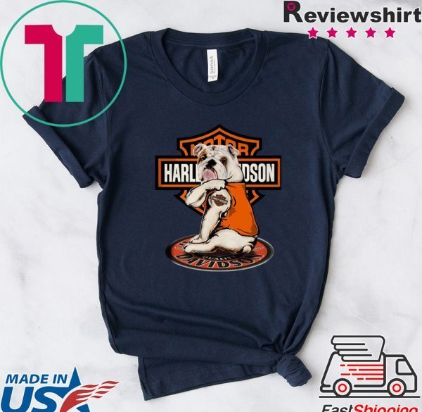 Australian Bulldog Motor Harley Davidson Shirt