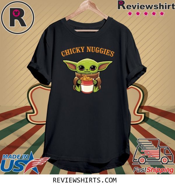 Baby Yoda Chicky Nuggies Funny T-Shirt