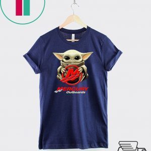 Baby Yoda Hug Mercury Outboards Shirt