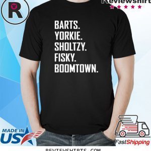 Barts yorkie sholtzy fisky boomtown unisex tshirt