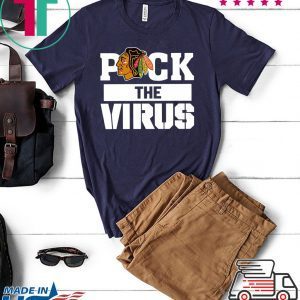 Chicago Blackhawks Puck The Virus Shirt