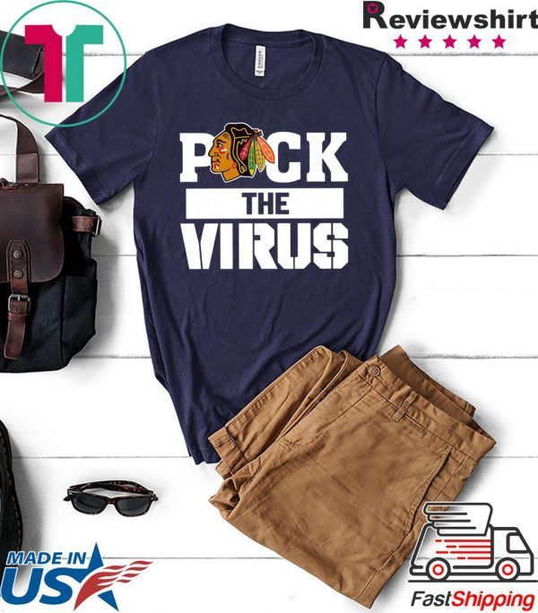 Chicago Blackhawks Puck The Virus Shirt