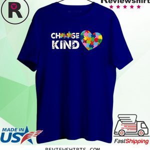 Choose Kind Autism Awareness Month Costume Puzzle Ribbon 2020 T-Shirts