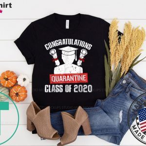 Class Of 2020 Graduating Class In Quarantine Vintage T-Shirt