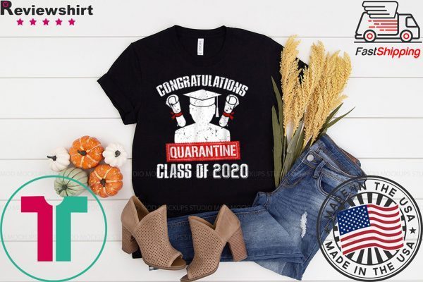 Class Of 2020 Graduating Class In Quarantine Vintage T-Shirt