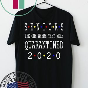 Class Of 2020 Graduation Senior Funny Quarantine -Senior Class of 2020 Shit Is Gettin' Real Graduate Shirt