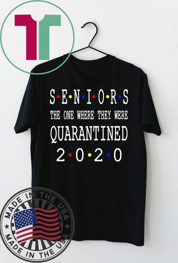 Class Of 2020 Graduation Senior Funny Quarantine -Senior Class of 2020 Shit Is Gettin' Real Graduate Shirt