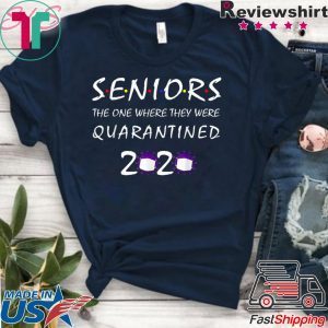 Class Of 2020 Graduation Senior Funny Quarantine T-Shirt