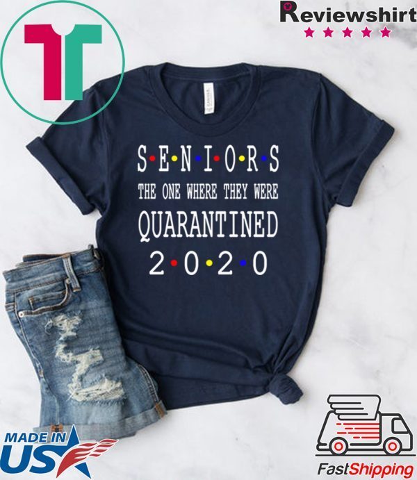 Class Of 2020 Graduation Senior Funny Quarantine T-Shirt - Senior Class of 2020 Shit Is Gettin' Real Shirt