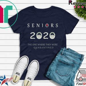 Class Of 2020 Graduation Senior Funny Quarantine Toilet Paper T-Shirt