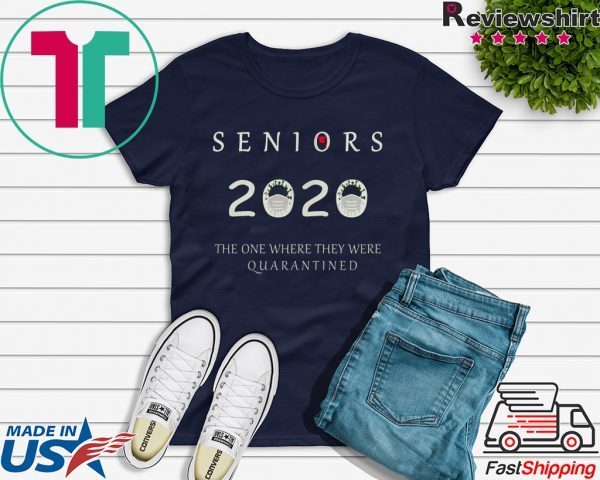 Class Of 2020 Graduation Senior Funny Quarantine Toilet Paper T-Shirt