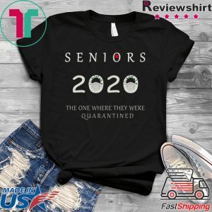 Class Of 2020 Graduation Senior Funny Quarantine Toilet Paper T-Shirt