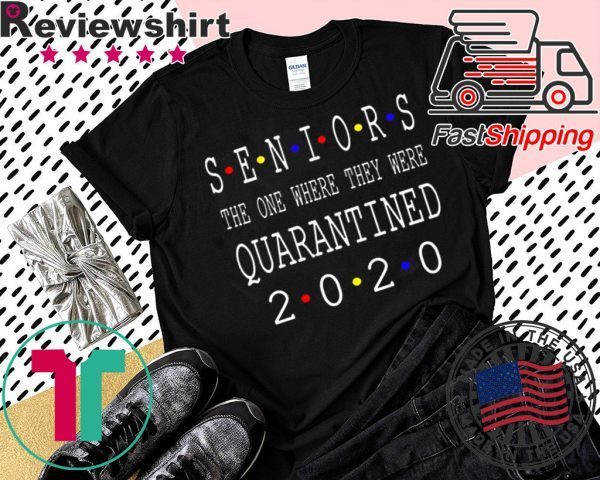 Class Of 2020 Graduation Senior Funny Quarantine – Senior 2020 Shit Getting Real Unisex T-Shirt