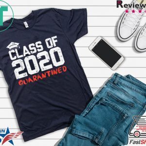 Class Of 2020 Quarantined Funny College Graduation T-Shirt