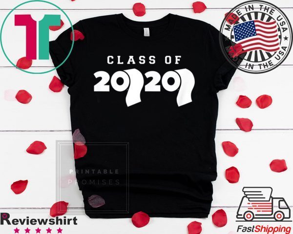 Class Of 2020 Toilet Paper Flu Virus Varsity T-Shirt