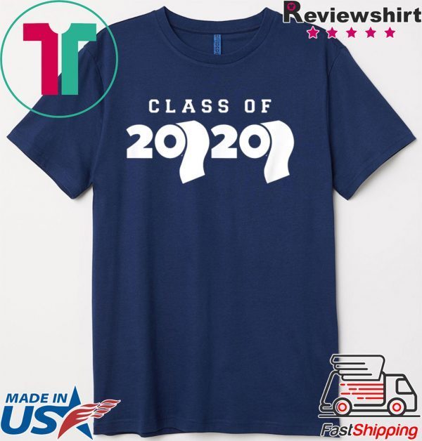 Class Of 2020 Toilet Paper Flu Virus Varsity T-Shirt