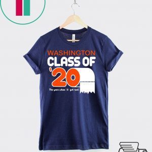 Class Of 2020 Toilet Paper Senior Washington T-Shirt