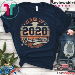 Class of 2020 Quarantine Funny Graduation Vintage T-Shirt