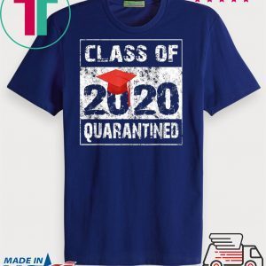 Class of 2020 Quarantined Seniors Flu Virus Quarantine Grad T-Shirt