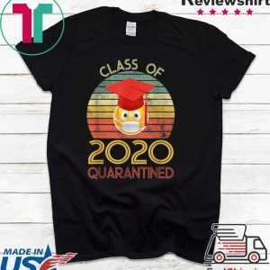 Class of 2020 Quarantined Seniors Flu Virus Quarantine Grad T-Shirts